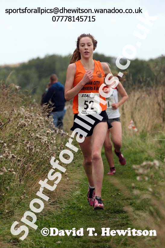 Under-17s Sunderland Harriers Open Cross Country. Photo: David T. Hewitson/Sports for All Pics